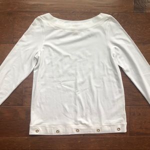 White Lily Pulitzer Long Sleeve T-Shirt